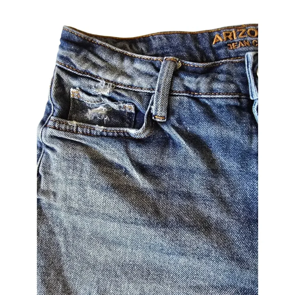 Distressed Arizona Jean Shorts Women's Size S
